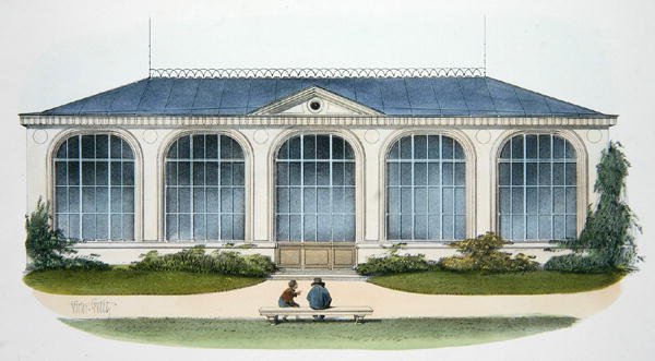 La Orangerie en Bellombre (Bourgogne) ilustración de 