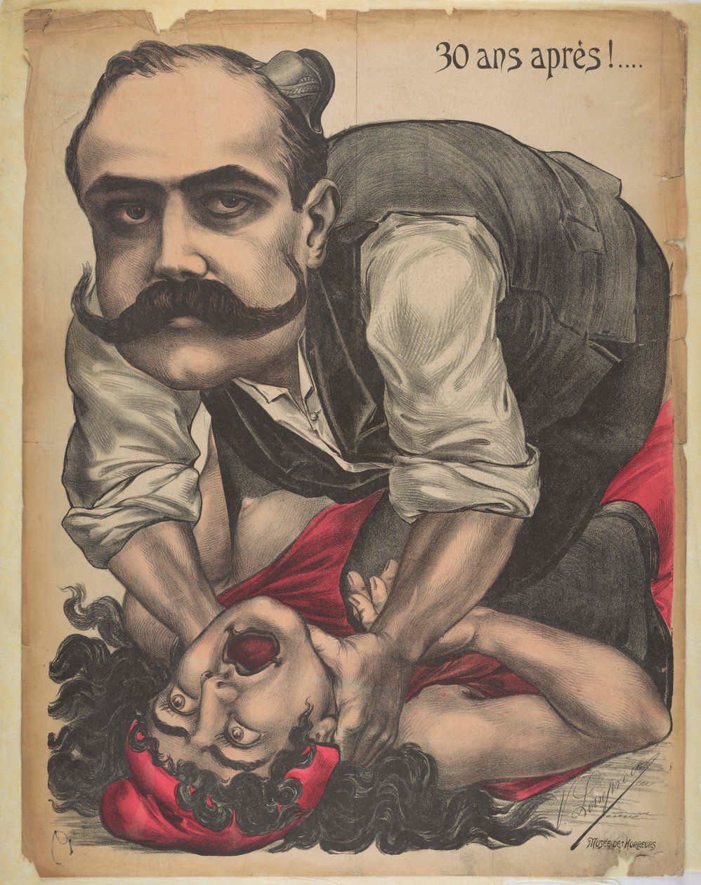 Musée des Horreurs Galería de Horrores: Alfred Dreyfus, 1899 de Victor Lenepveu
