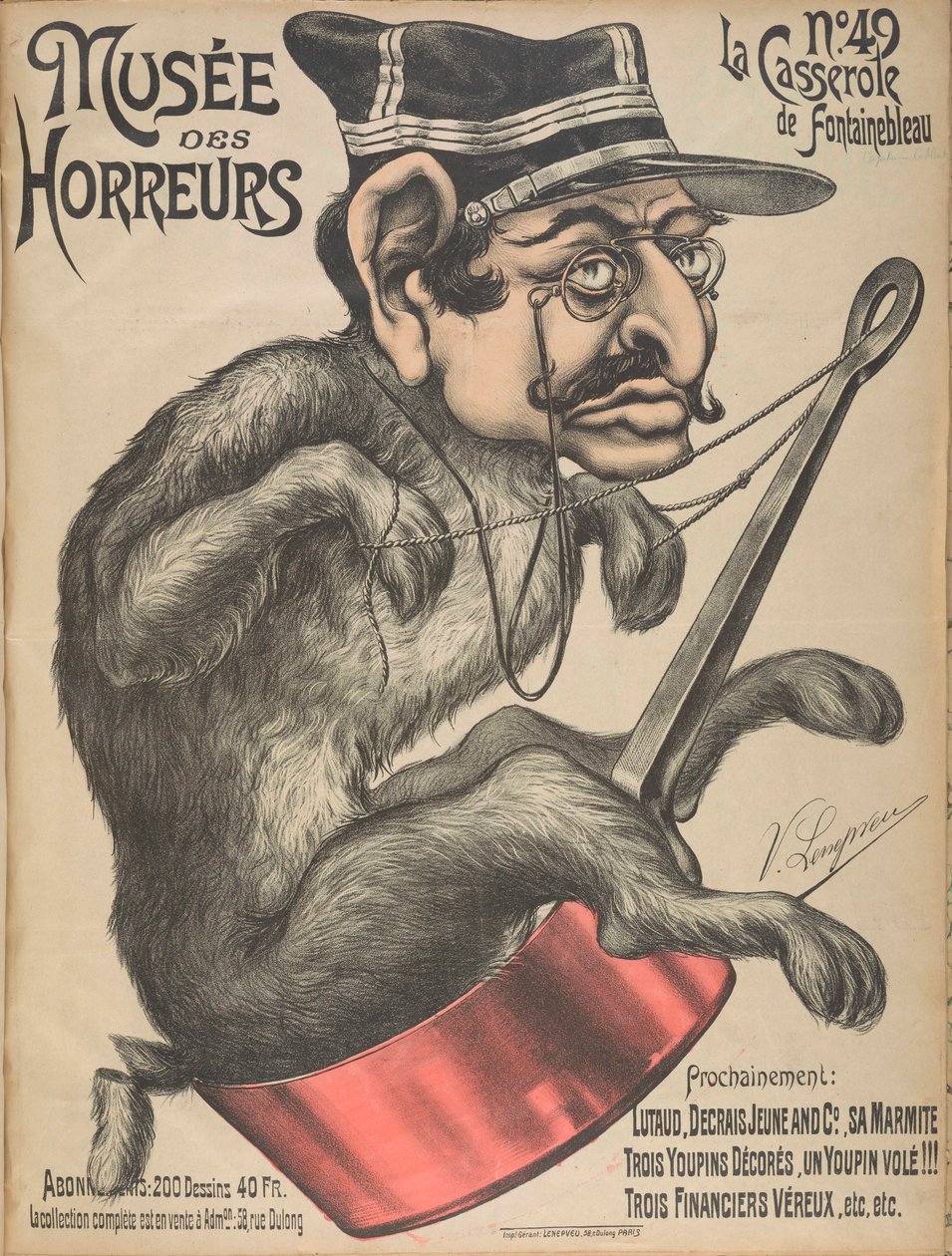 Galería de los Horrores: Alfred Dreyfus de Victor Lenepveu