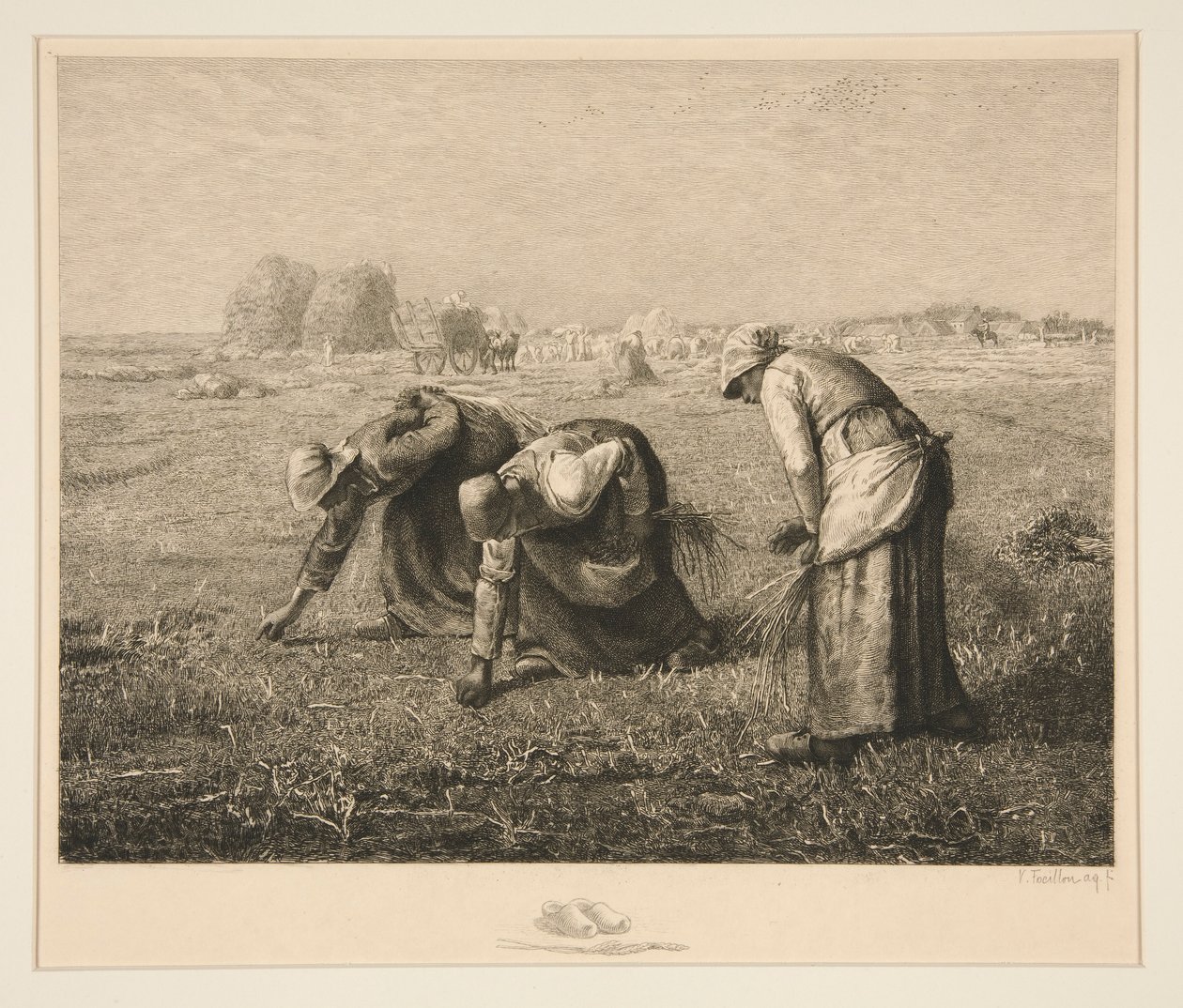 Les glaneuses (Los segadores) de Victor Louis Focillon