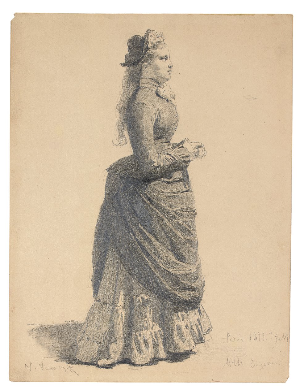 Mademoiselle Eugenia de Victor Mikhailovich Vasnetsov