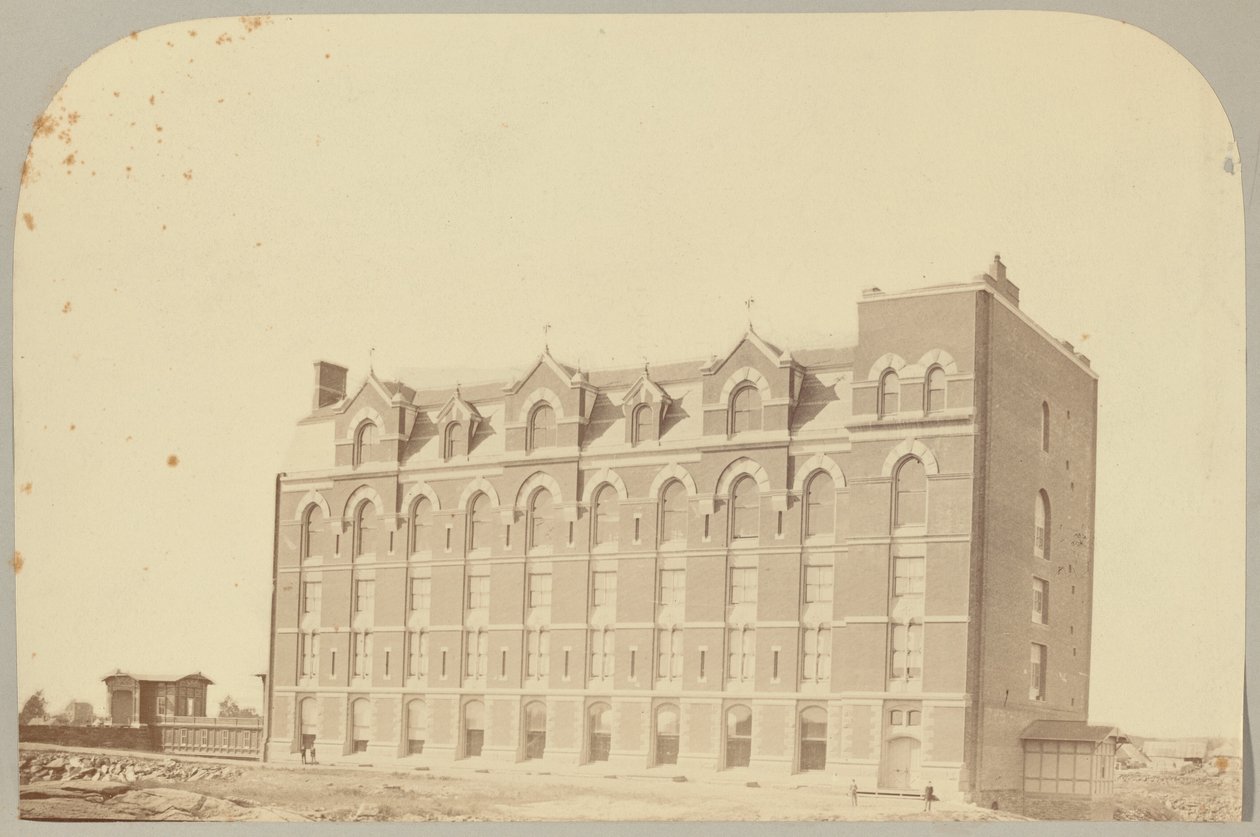 Pl. I. Vista desde la Octava Avenida de Victor Prevost, Gaston L. Feuardent and Co., New York