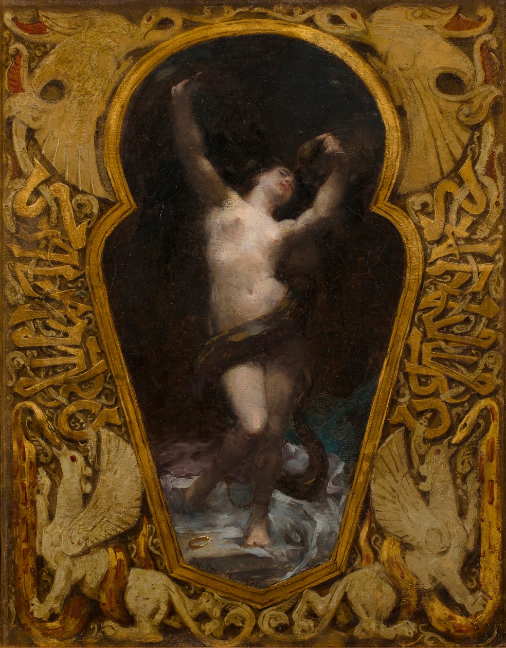 Salammbô, ca 1881 de Victor Prouvé