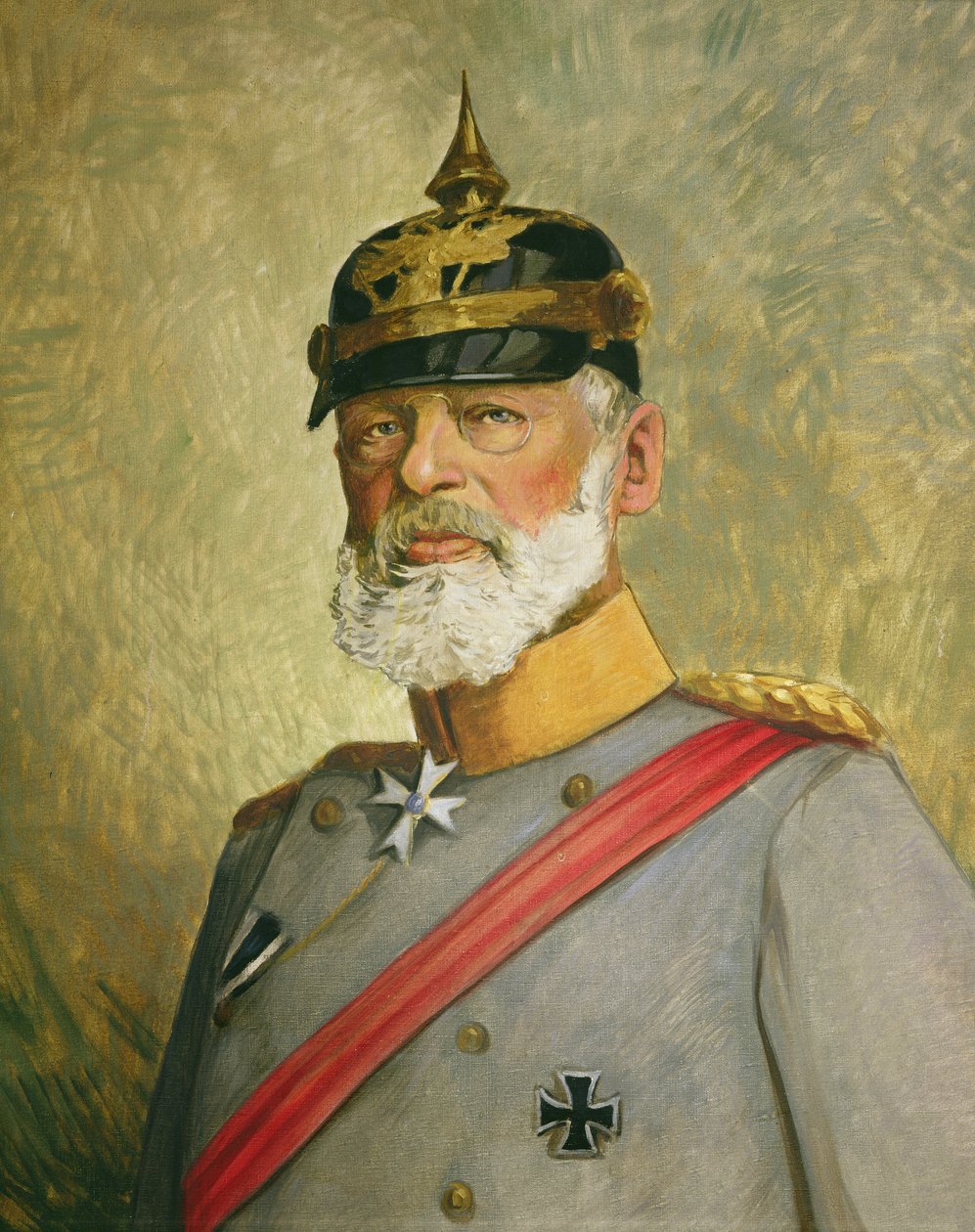 Príncipe Leopoldo de Baviera, c.1916 (óleo sobre lienzo) de Vienna Nedomansky Studio