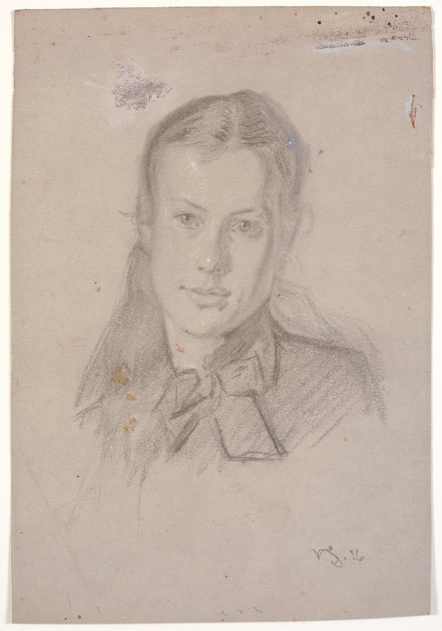 Retrato de Martha Møller (casada con Viggo Johansen en 1880) de Viggo Johansen