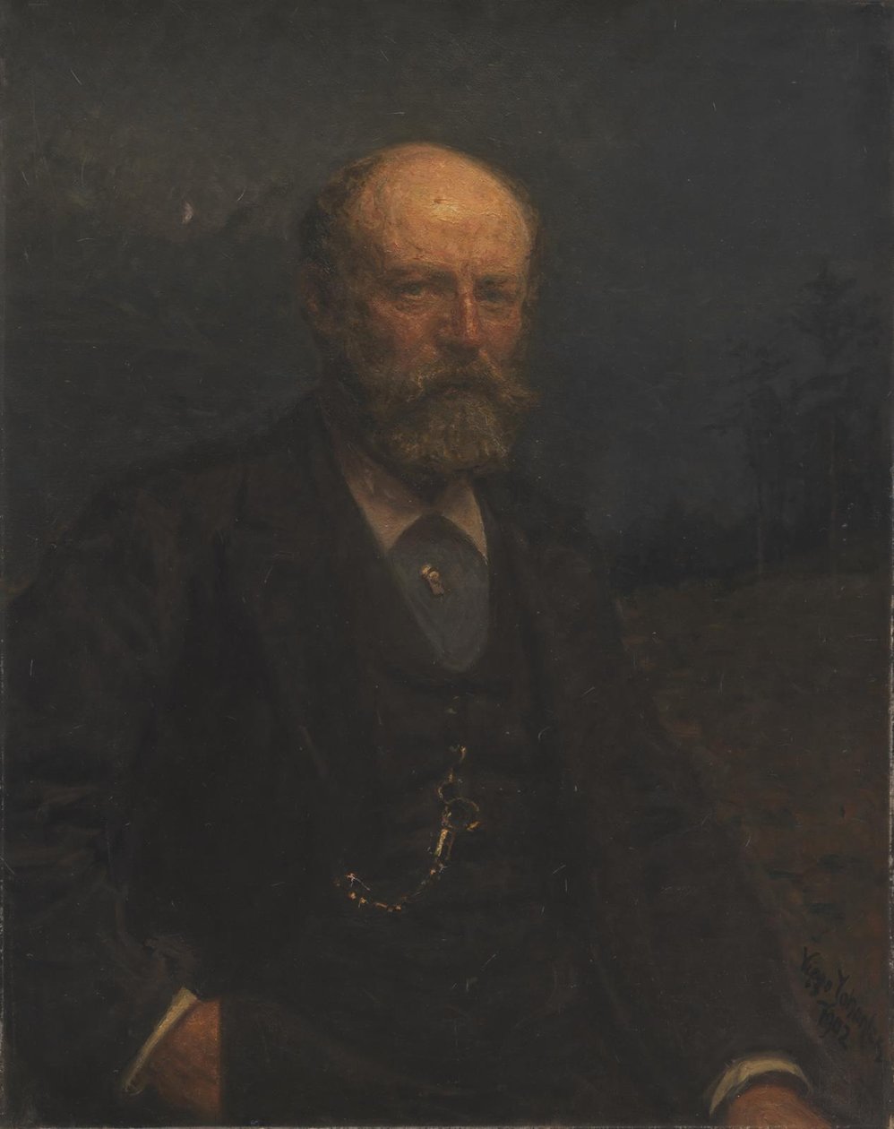 Autorretrato de Viggo Johansen