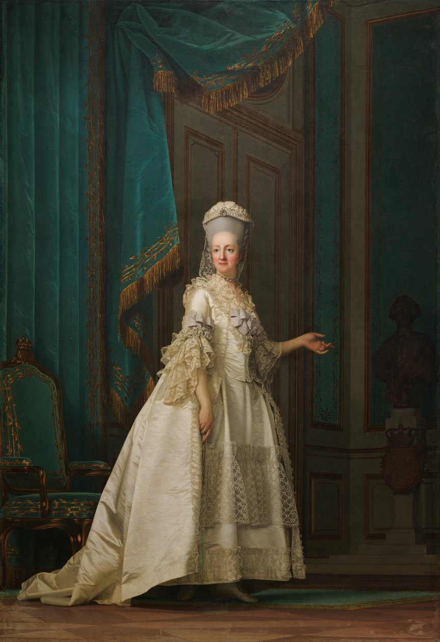 La Reina Viuda Juliane Marie de Vigilius Eriksen