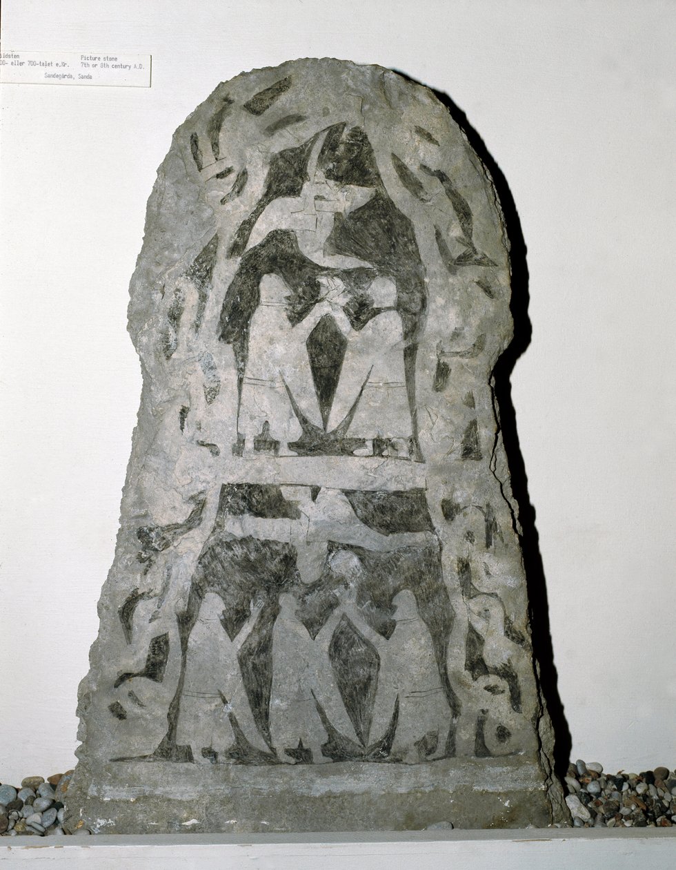 Piedra rúnica del siglo VII-VIII de Viking