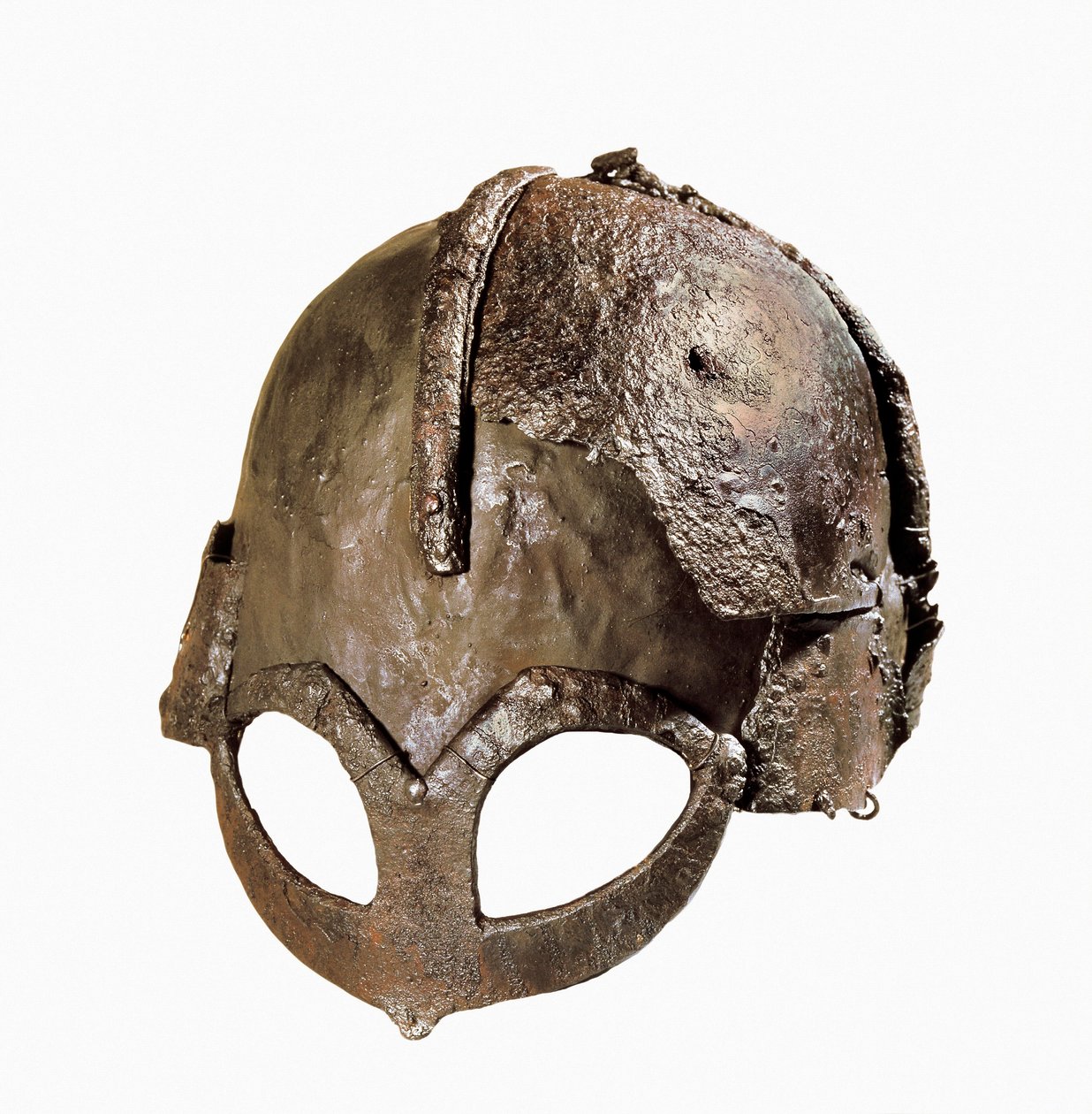 Casco vikingo Gjermundbu, encontrado en Ringerike, Noruega de Viking Viking