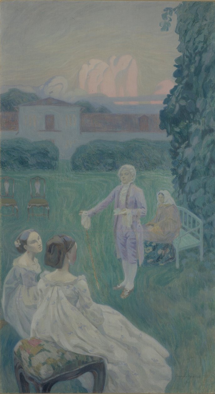 Armonía, 1900 de Viktor Elpidiforovich Borisov Musatov