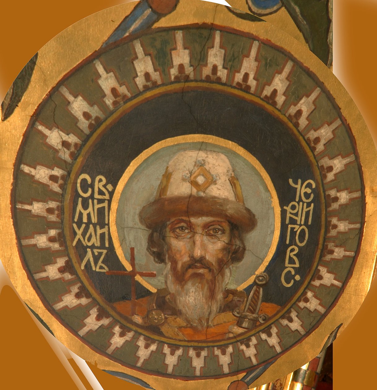 San Príncipe Miguel de Chernigov, 1885-1896 de Viktor Mikhaylovich Vasnetsov