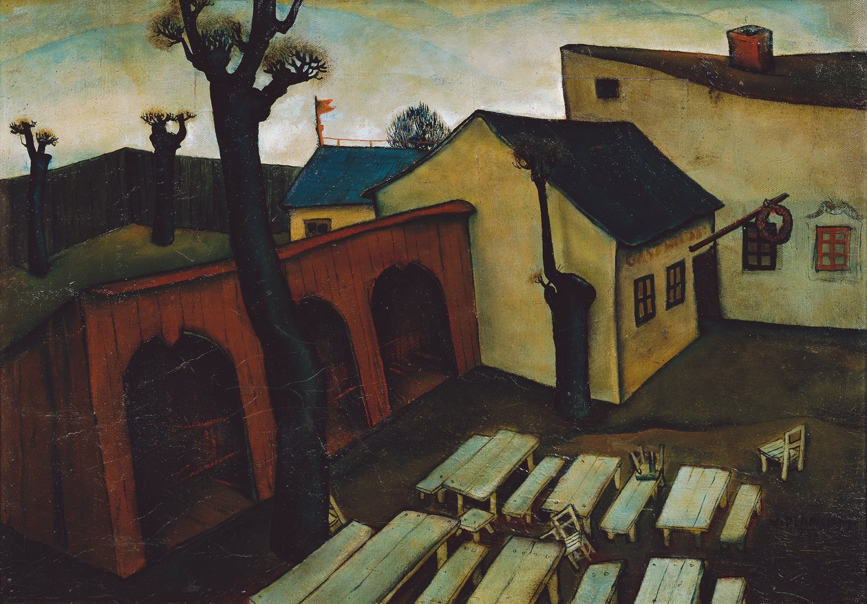 Posada en los suburbios de Viktor Planckh