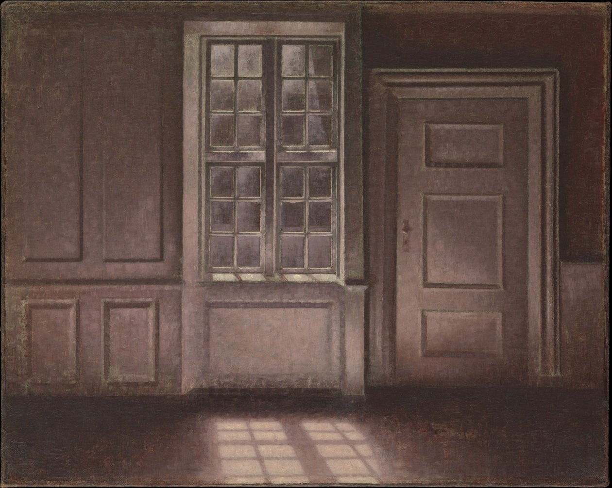 Moonlight, Strandgade 30 de Vilhelm Hammershøi