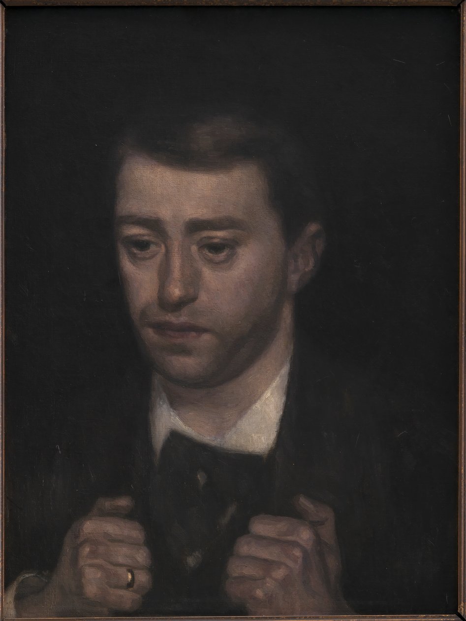 El compositor Fini Henriques de Vilhelm Hammershøi