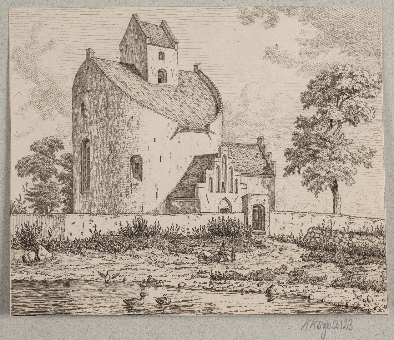 Iglesia de Bjernede de Vilhelm Kyhn