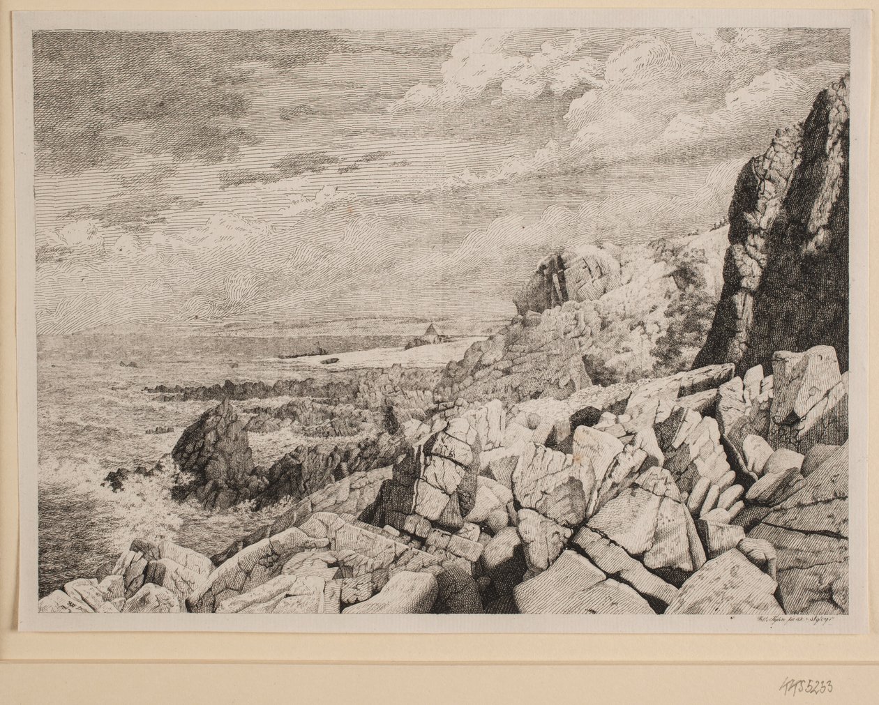 Costa rocosa de Bornholm de Vilhelm Kyhn