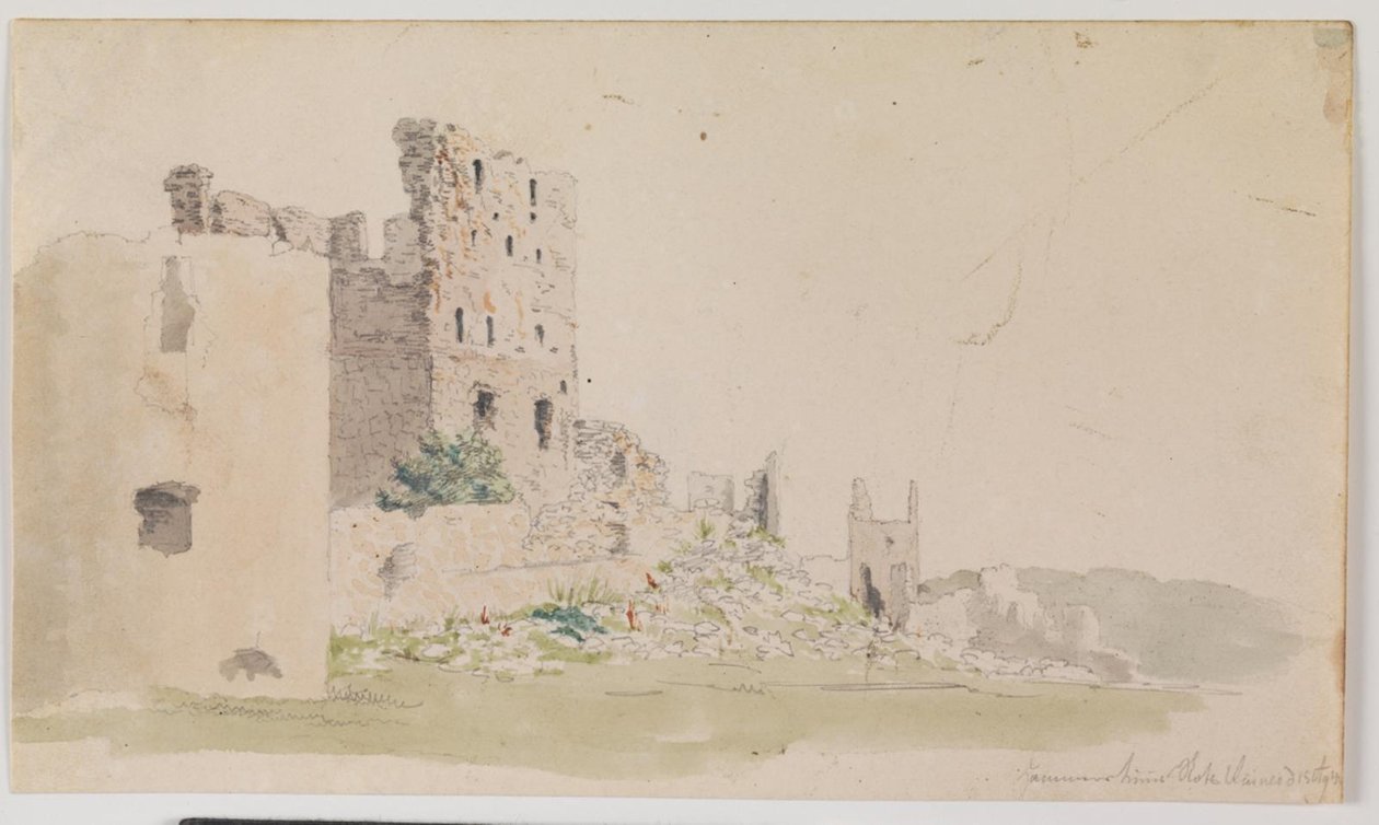 Hammershus. Bornholm de Vilhelm Kyhn