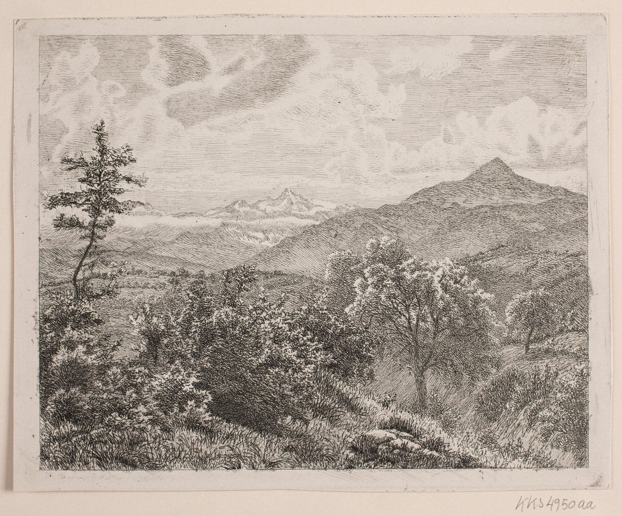 Paisaje de montaña de Vilhelm Kyhn