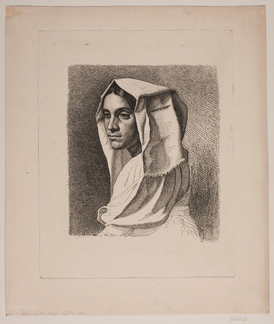 Chica campesina italiana de Vilhelm Kyhn