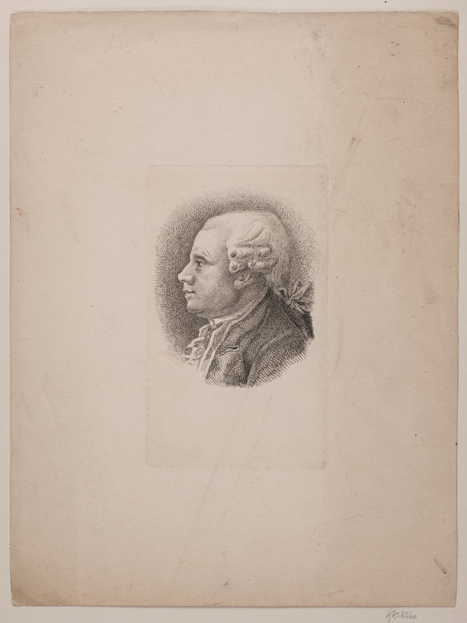 Retrato del actor Marcus Ulsøe Hortulan de Vilhelm Kyhn