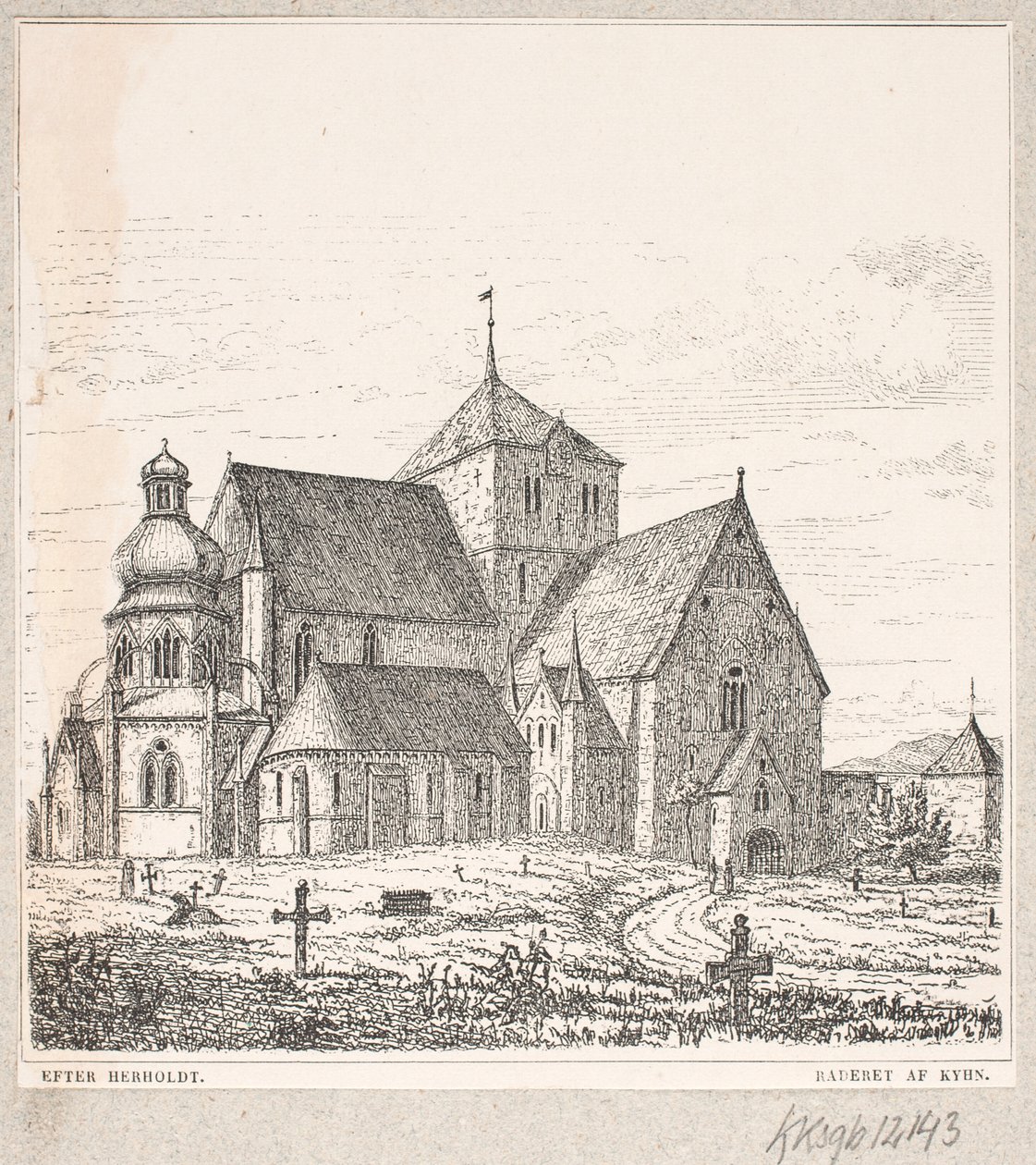 Catedral de Trondheim de Vilhelm Kyhn
