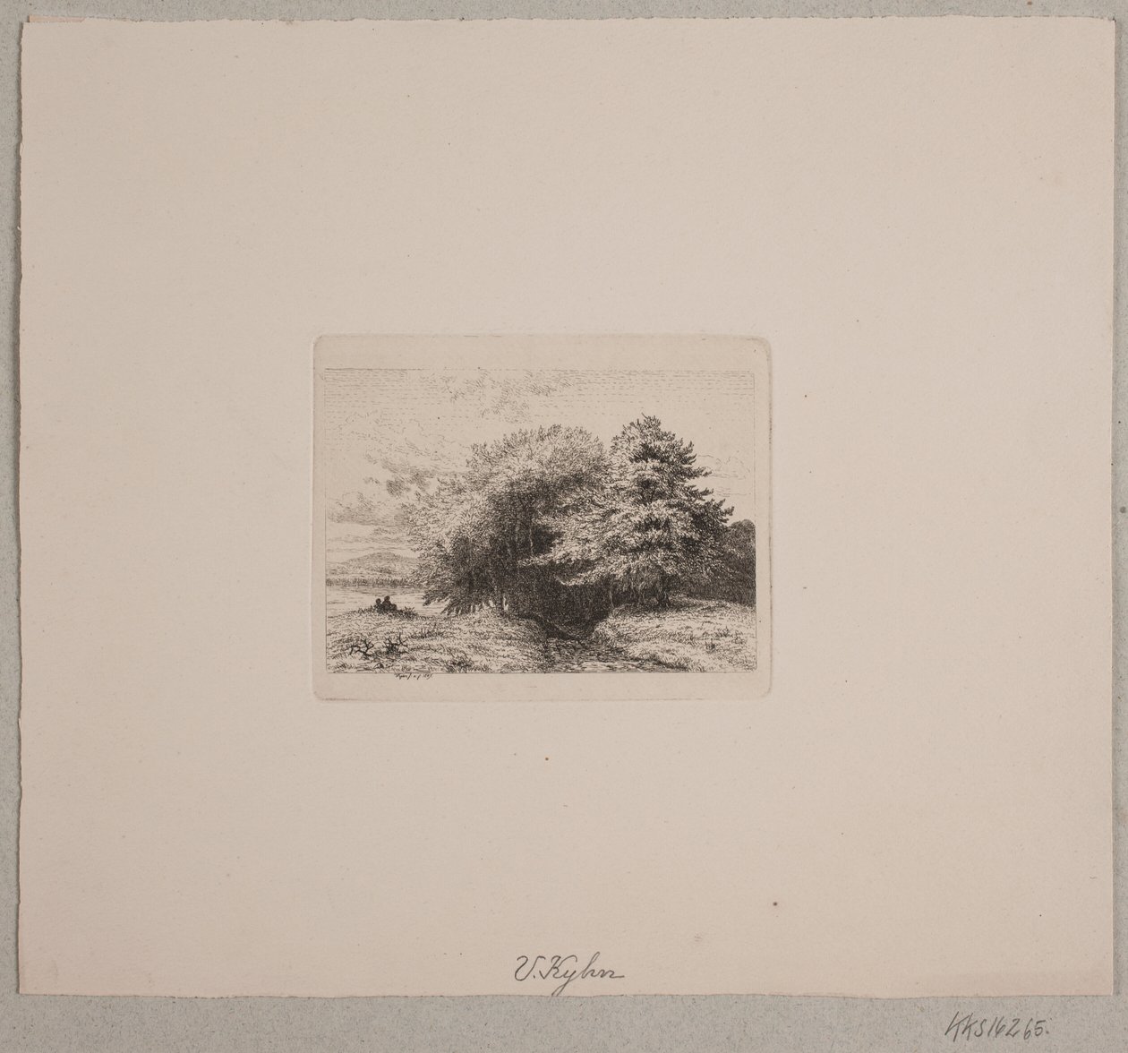 Borde de un bosque de Vilhelm Kyhn