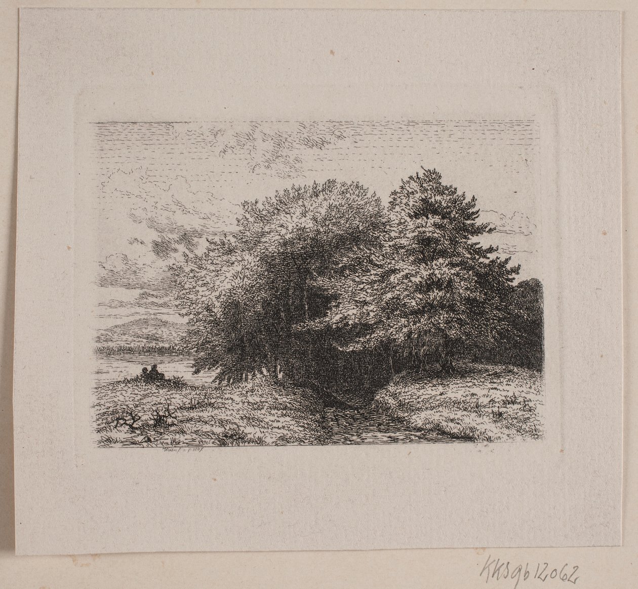 Borde de un bosque de Vilhelm Kyhn
