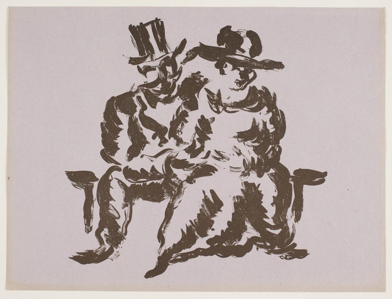 Composición de figuras de Vilhelm Lundstrøm