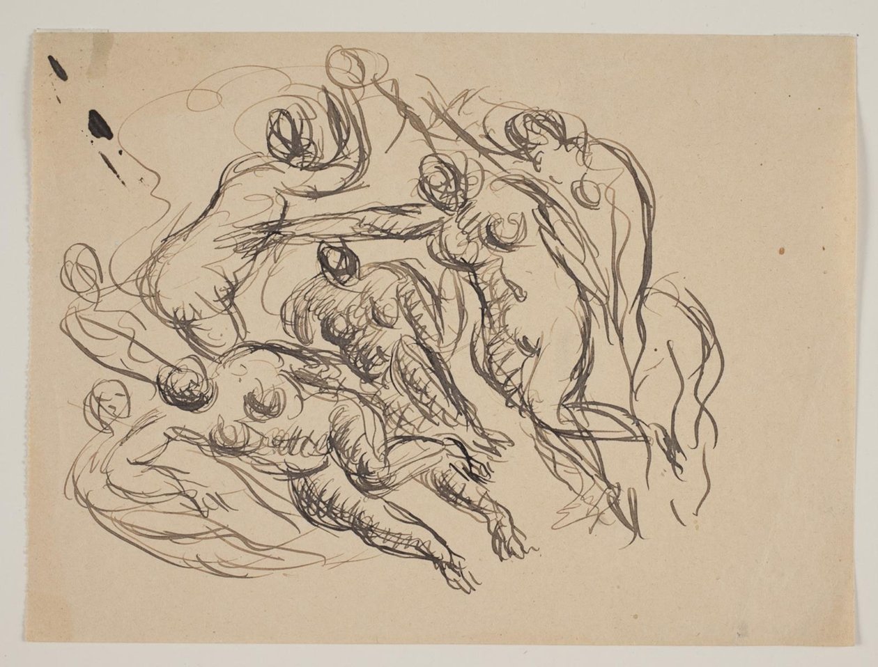 Composición con siete mujeres desnudas de Vilhelm Lundstrøm