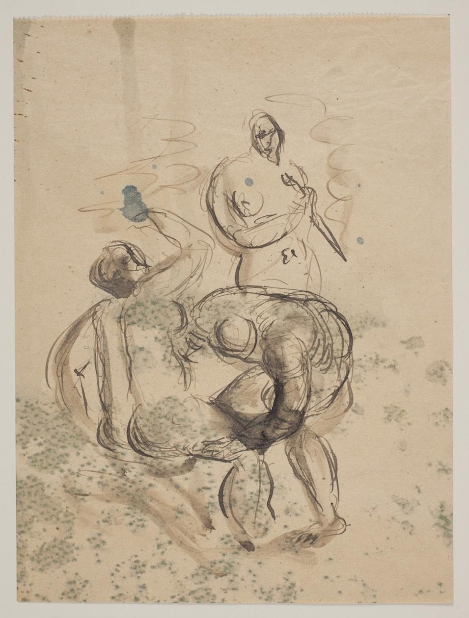 Composición con tres mujeres desnudas de Vilhelm Lundstrøm