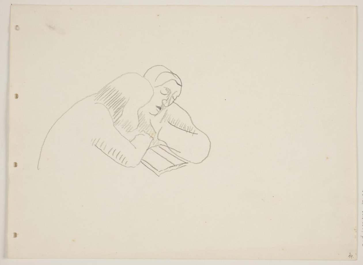 Dos personas leyendo de Vilhelm Lundstrøm