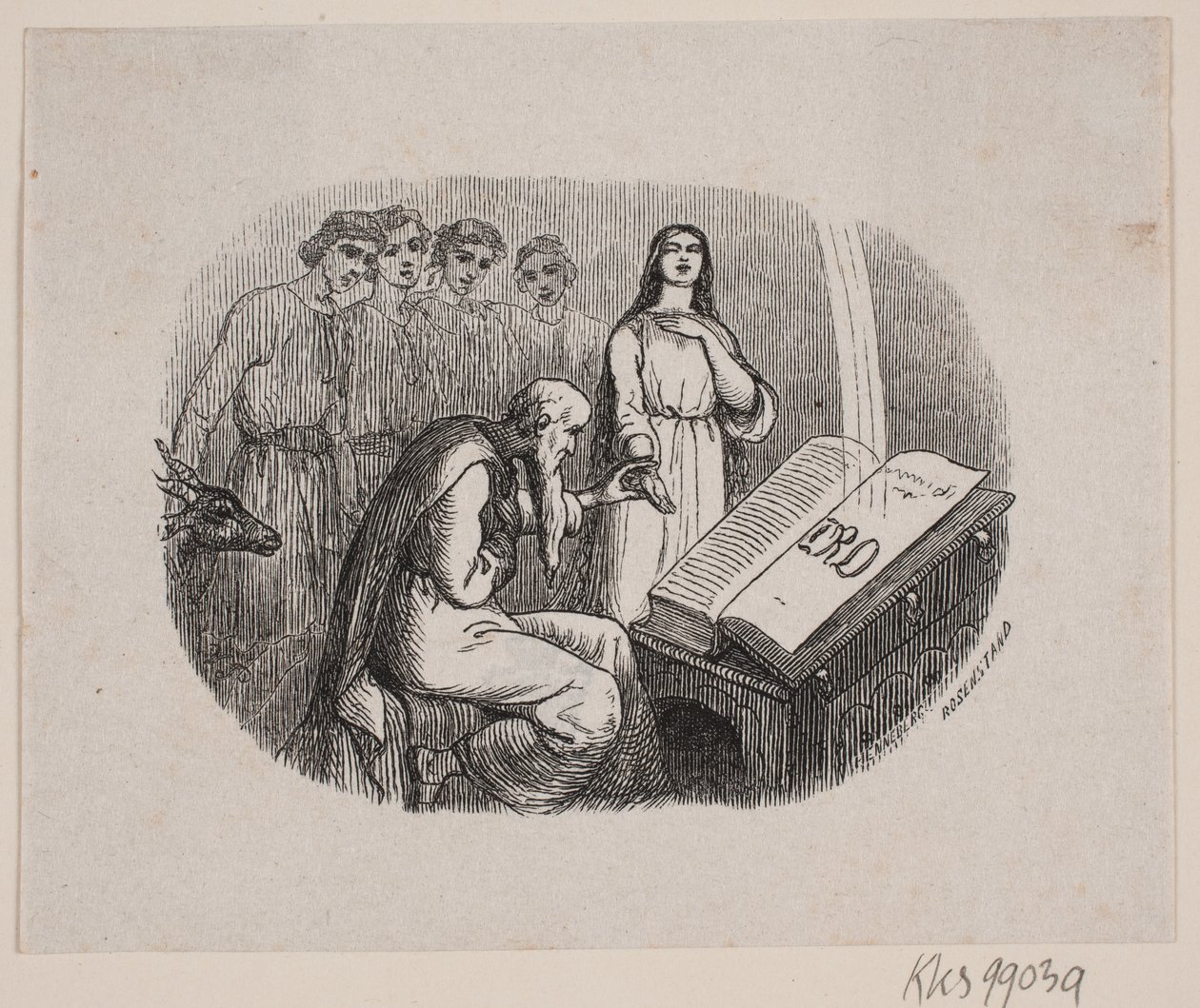 Ilustración de los cuentos y historias de H. C. Andersen de Vilhelm Pedersen