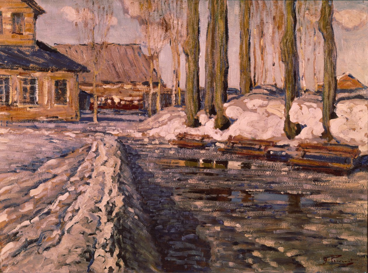 En el jardín de los zares, 1914 de Vilhelms Purvitis