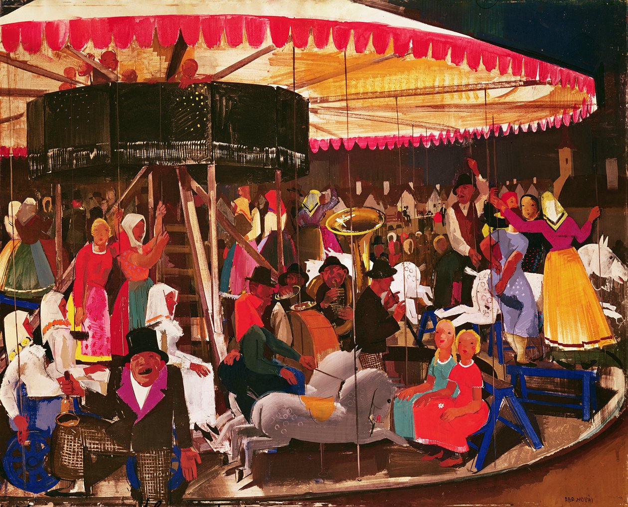 El carrusel, 1931 de Vilmos Aba Novak