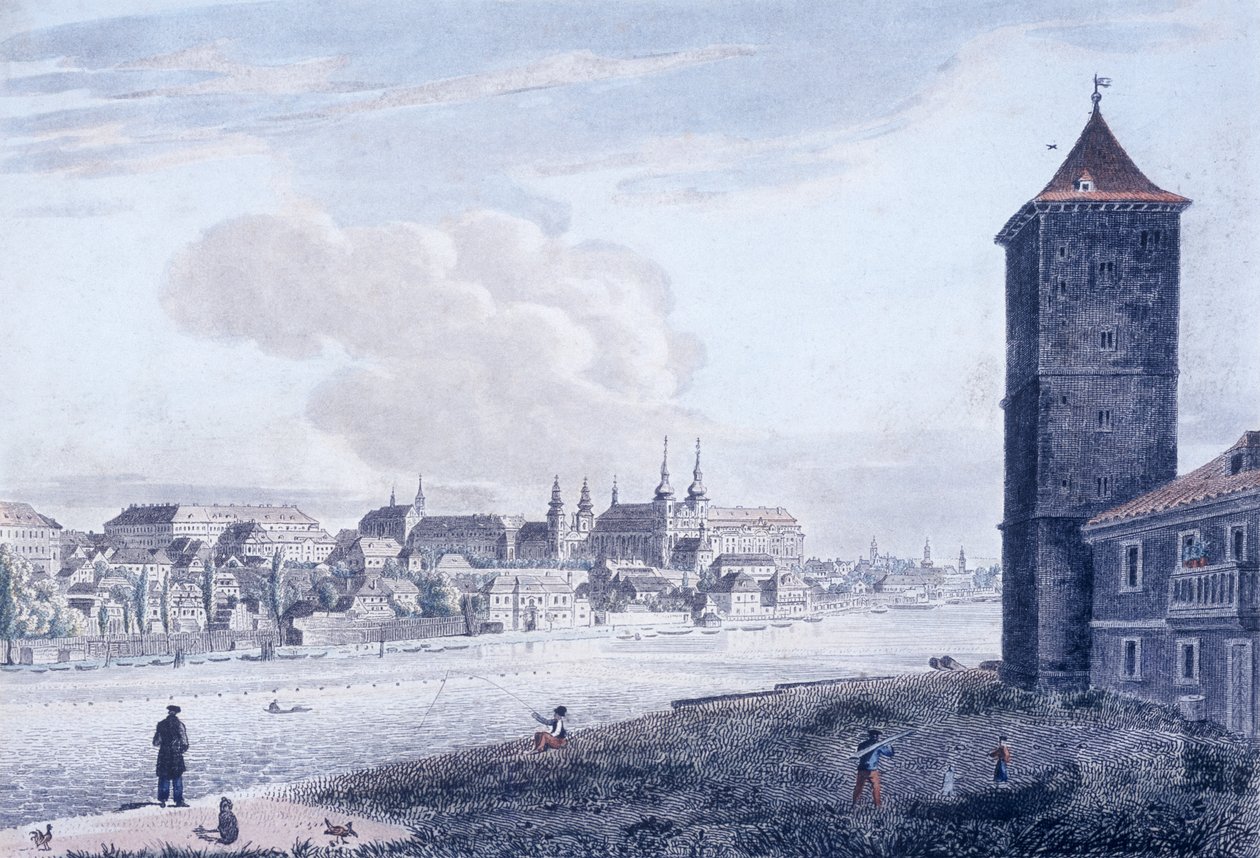 Vista de New Town, 1830 de Vincenc Morstadt