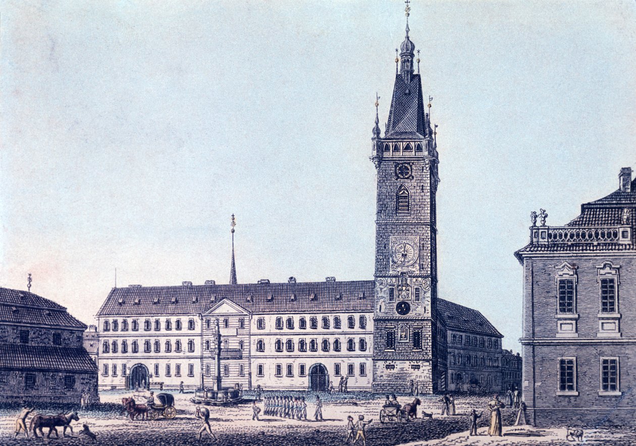 Nuevo Ayuntamiento, c.1830 de Vincenc Morstadt