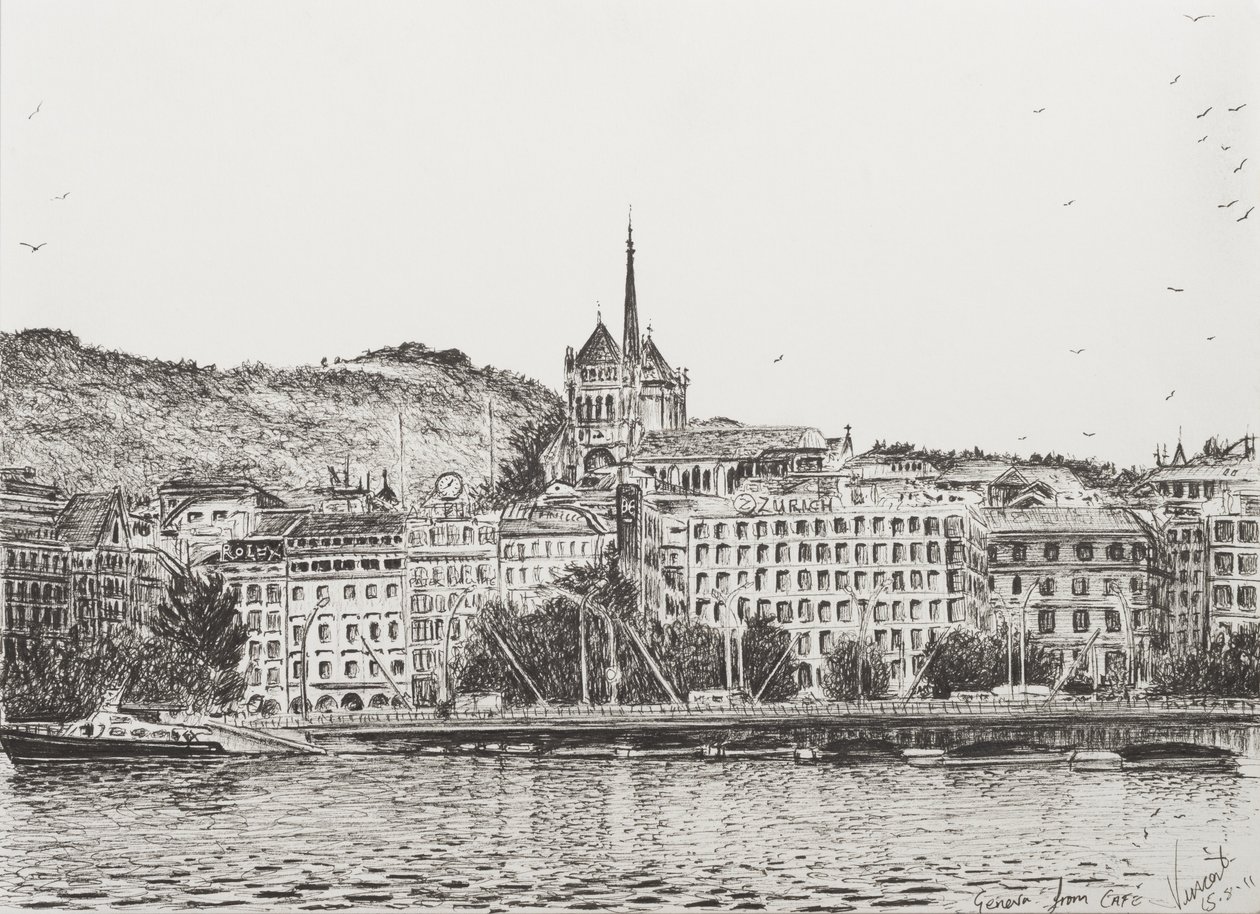 Ciudad de Ginebra de Vincent Alexander Booth
