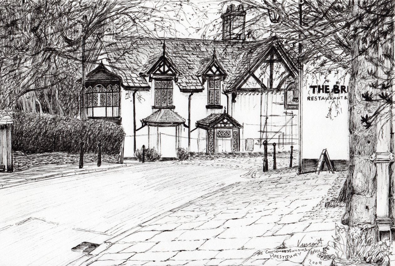 Edificio condenado Prestbury, 2009 de Vincent Alexander Booth