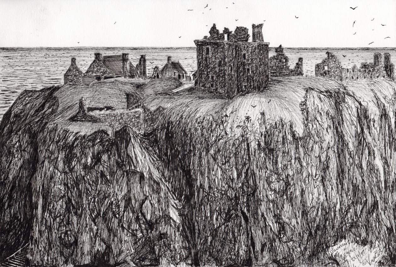 Castillo de Dunottar, 2007 de Vincent Alexander Booth