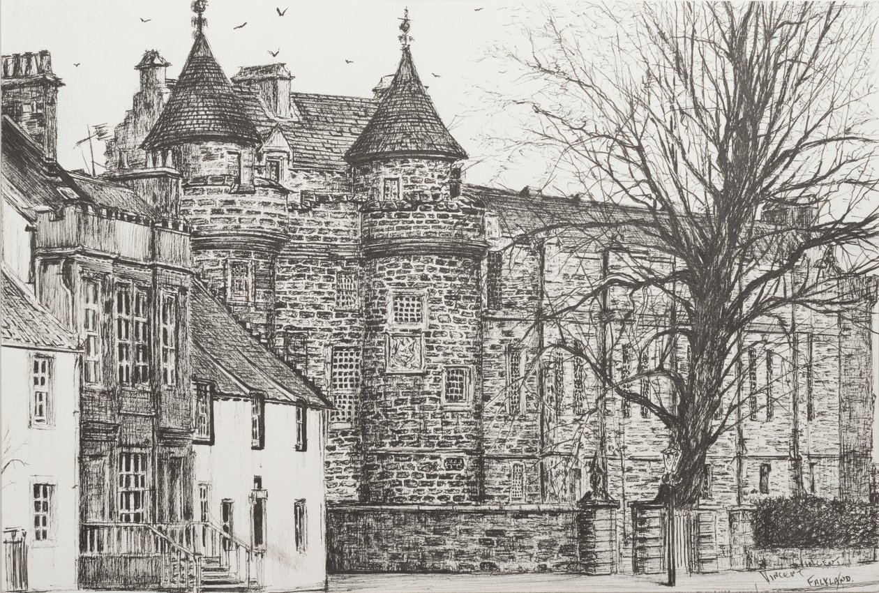 Palacio de Falkland, Escocia, 2007 de Vincent Alexander Booth