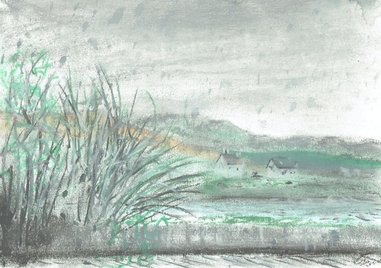 Isla de Jura bajo la lluvia, 2005 de Vincent Alexander Booth