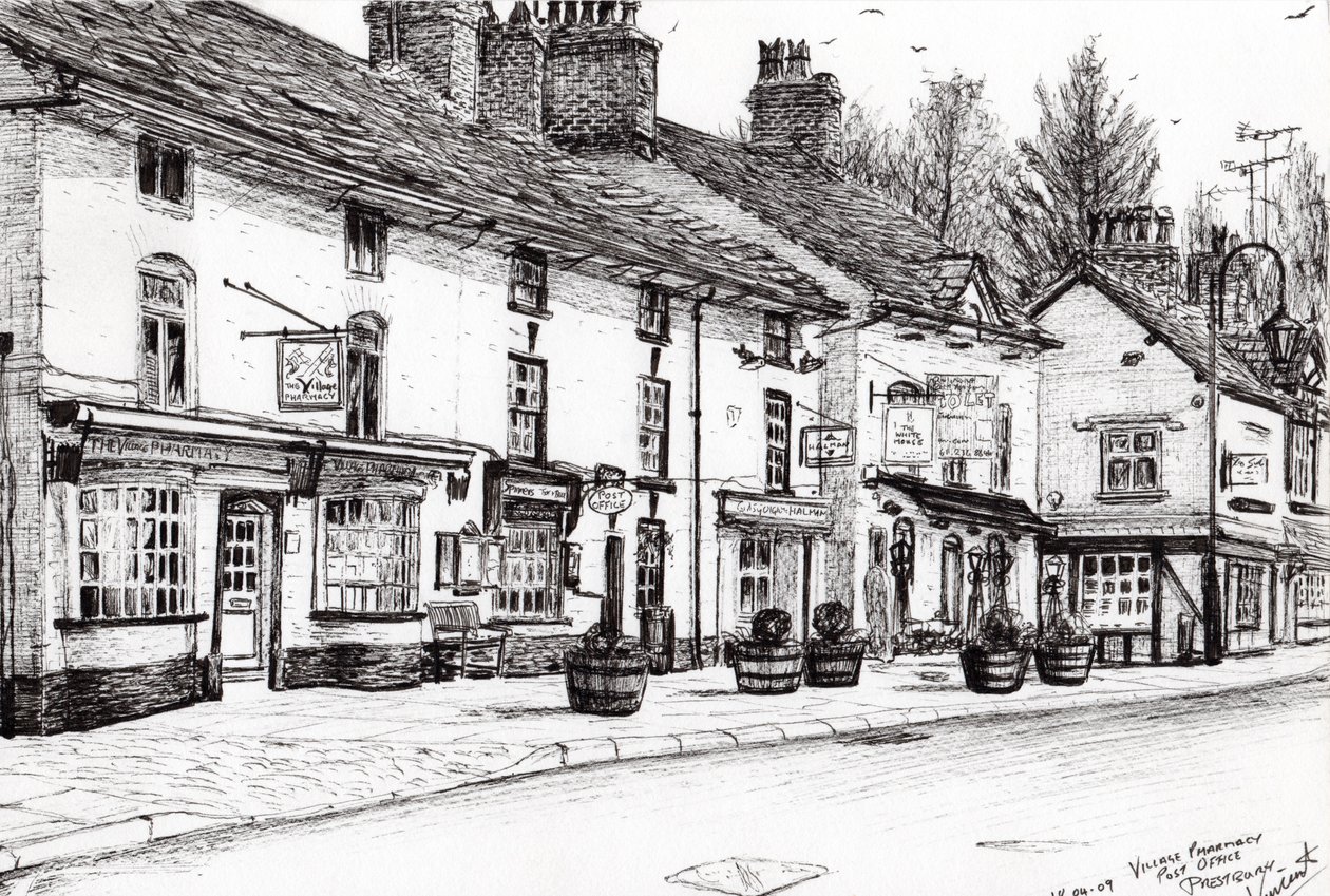 Oficina de correos Prestbury, 2009 de Vincent Alexander Booth
