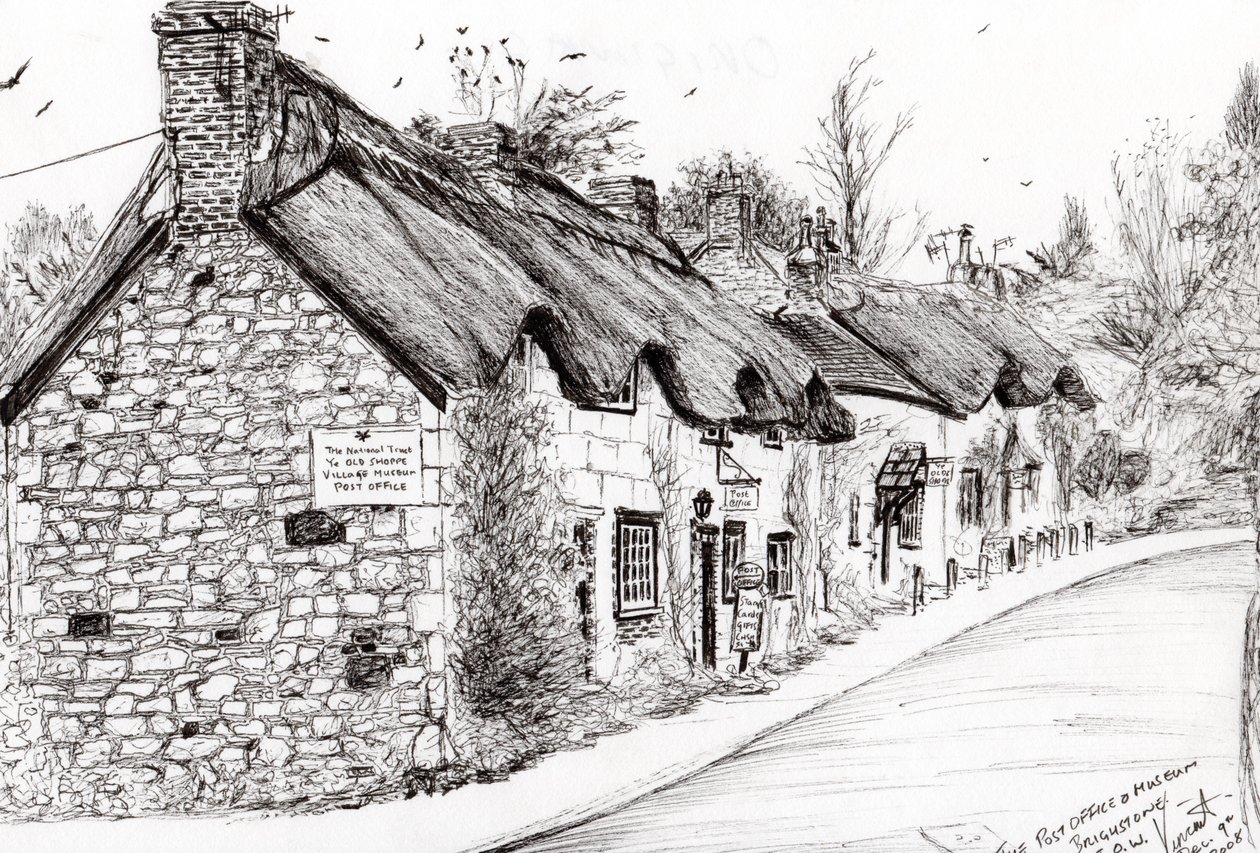 Oficina de correos y museo Brighstone I.O.W., 2008 de Vincent Alexander Booth