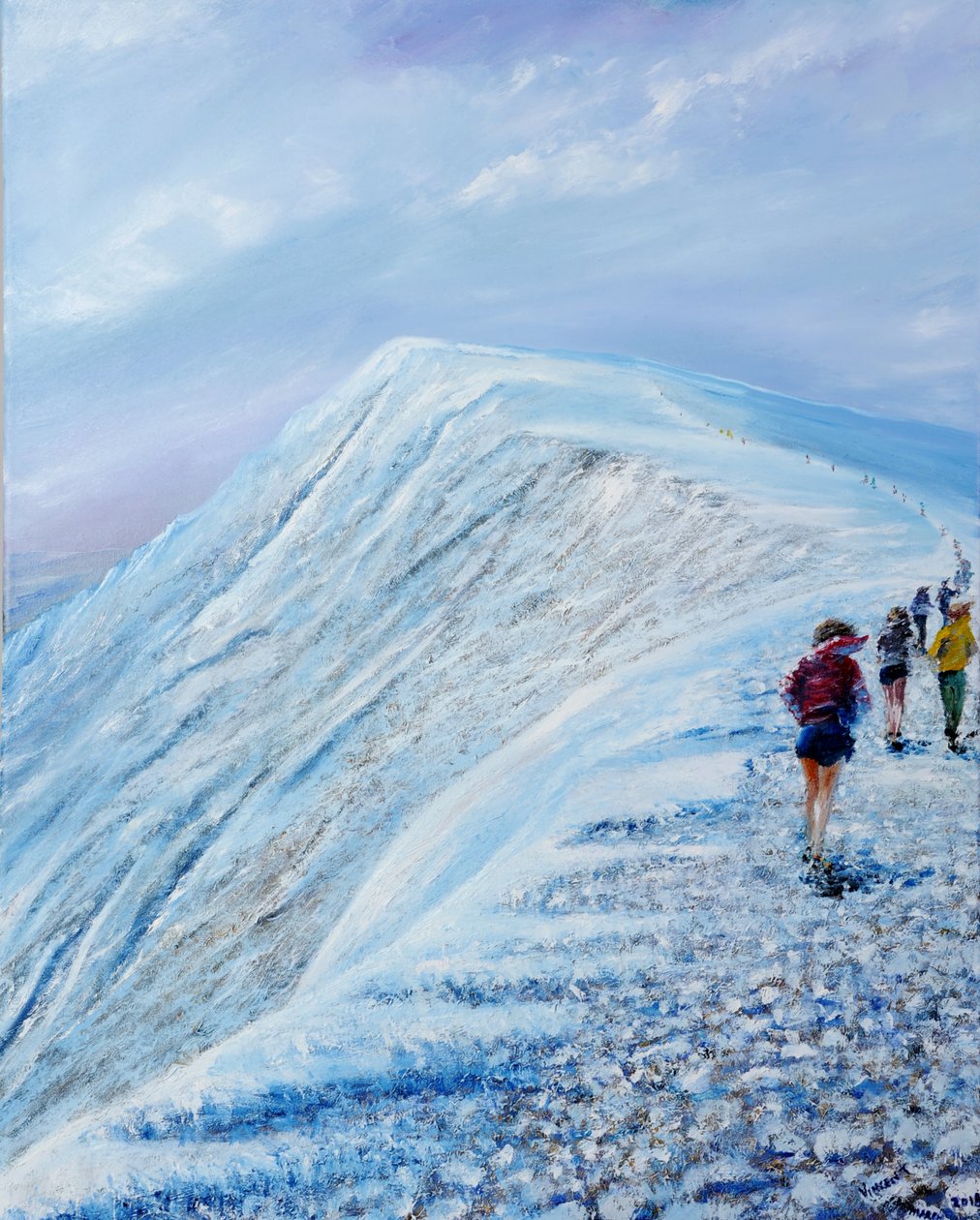 Carrera en Helvellyn de Vincent Alexander Booth