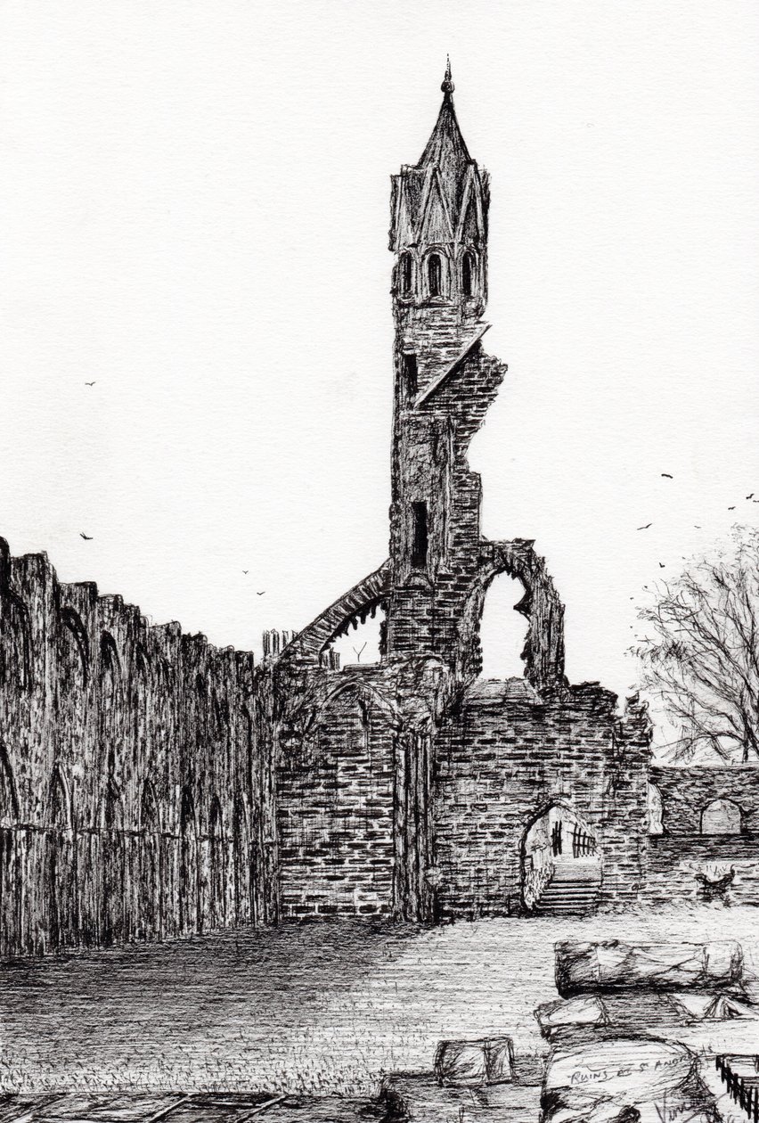 Ruina en St.Andrews, 2006 de Vincent Alexander Booth