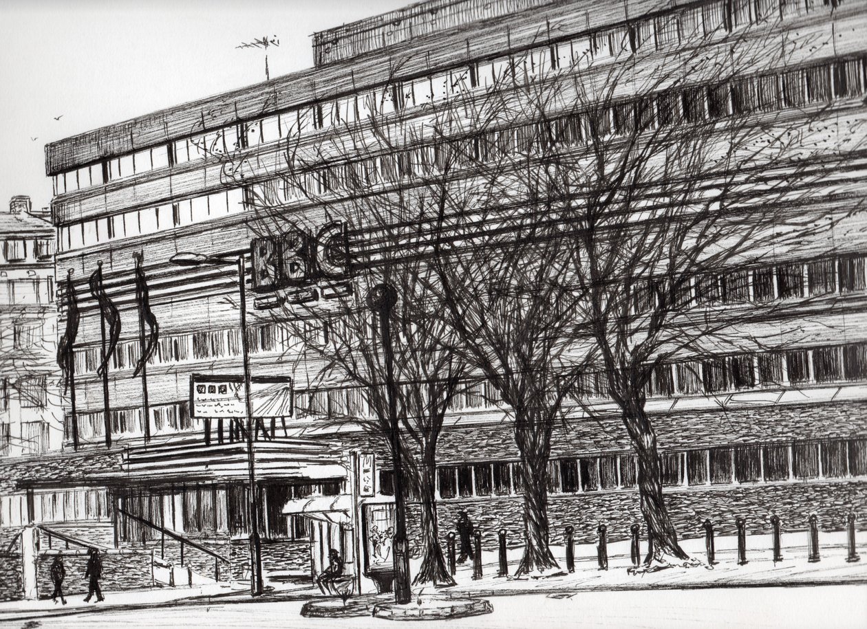 La antigua BBC Oxford Road Manchester, 2011 de Vincent Alexander Booth
