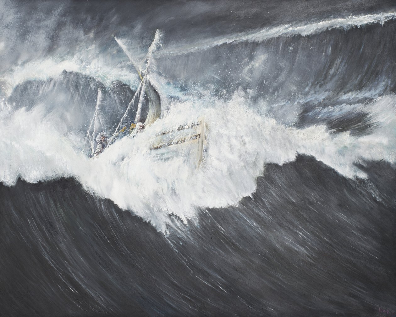 La ola gigante (2), 2006 de Vincent Alexander Booth