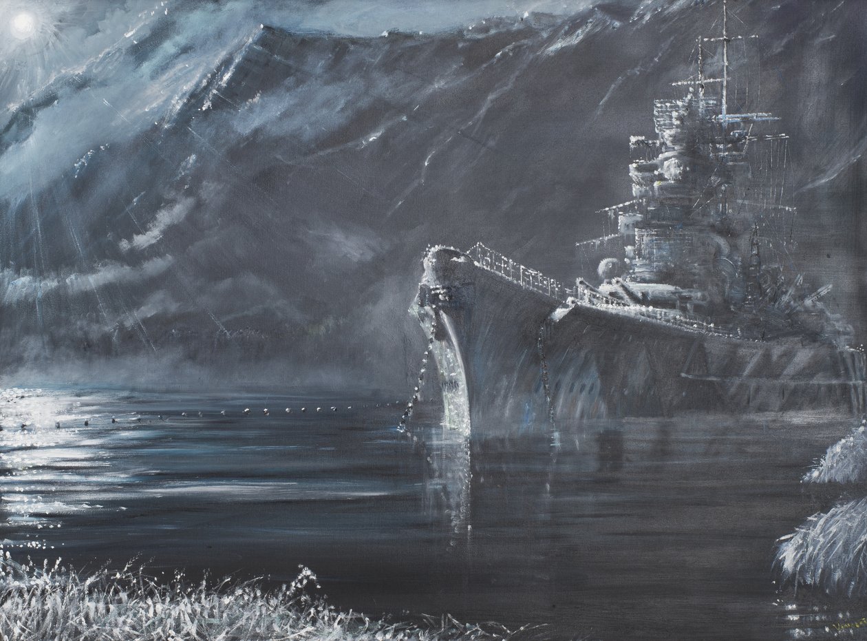 Tirpitz, la reina solitaria del norte, 1944 de Vincent Alexander Booth
