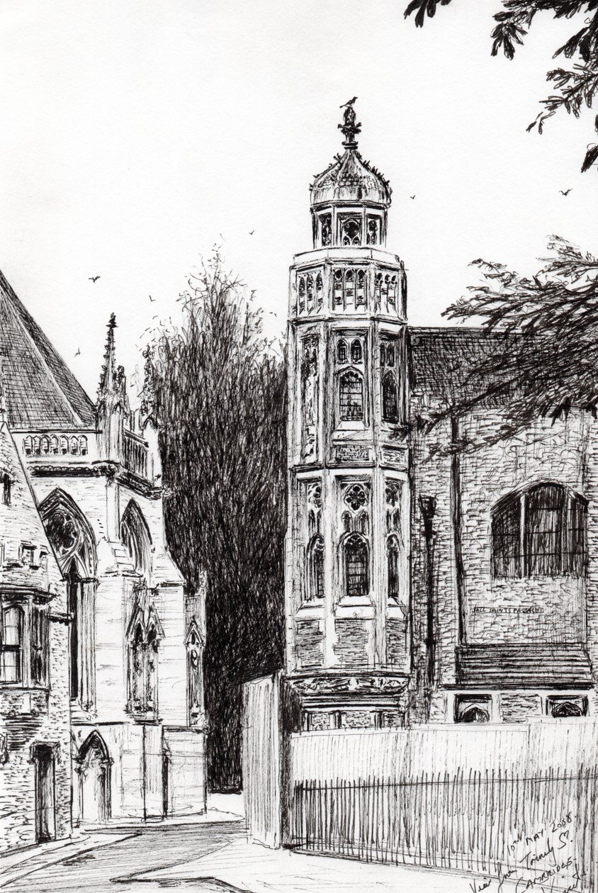 Calle Trinity Cambridge, 2008 de Vincent Alexander Booth