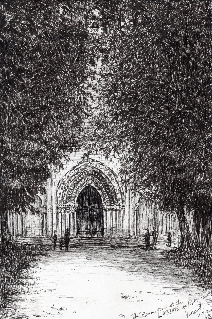 La Puerta Romana, Abadía de Blassimon, 2010 de Vincent Alexander Booth